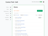 Screenshot of Easy and intuitive landing page
