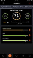 Screenshot of Screenshot of the fA Health Mobile App (iOS)