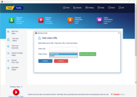 Screenshot of Keep things organized and sorted between your video channels and projects by putting everything in separate groups.
