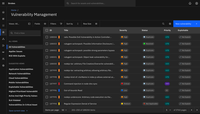 Screenshot of Vulnerability Management