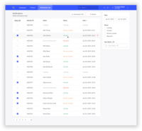 Screenshot of Mati - Verification List