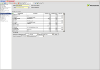 Screenshot of Price Levels