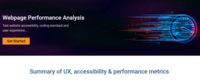 Screenshot of Website Performance Analysis