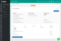 Screenshot of Order Details Screen