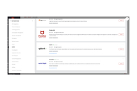Screenshot of Extensive Integrations - Adapts to fit your existing security stack and operating requirements, no matter what you have in place,