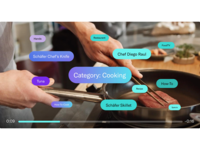 Screenshot of Automatically identify and tag video content