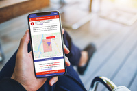 Screenshot of Site Evacuation Order with personalized map, colour coded alert, and two-way communication. Gain real time insights and make quicker more informed decisions when you receive status updates from citizens, employees and/or emergency responders with two-way communication.