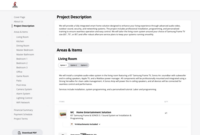 Screenshot of a customer view