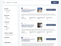 Screenshot of Journalist Outreach tool