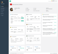 Screenshot of Employee self-serve portal