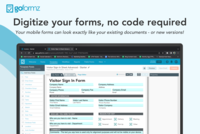 Screenshot of the drag-and-drop form builder.