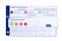 Screenshot of Email Fraud Prevention - Order Files by Status