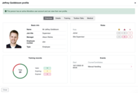 Screenshot of Individual Workforce Profiles