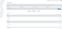 Screenshot of profit and loss accounting