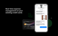 Screenshot of where to receive real-time notifications for card spend via SMS and reconcile the spend instantly by replying with a picture of the receipt.