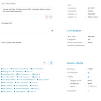 Screenshot of Automated AI generated data quality checks