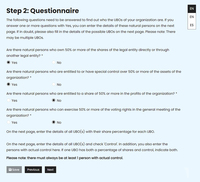 Screenshot of the mutiple languages available within forms. New languages can be added at any time.
