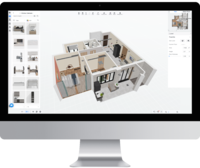 Screenshot of 3D Design/Rendering Solution