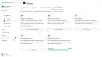 Screenshot of the Compliance Vault™, which displays the evidence trail auditors and legal teams need.