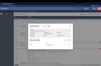 Screenshot of Device Information