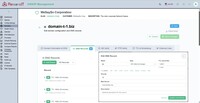 Screenshot of DNS domain records with edit record overlay