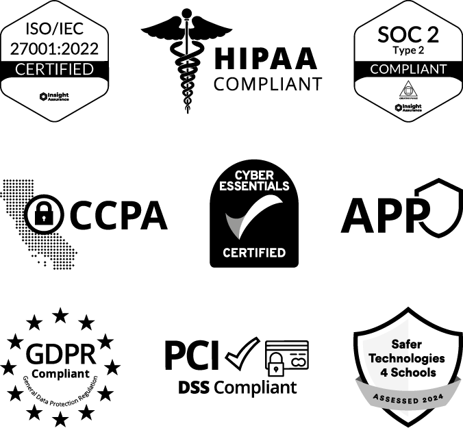 Screenshot of Award Force's enterprise-grade security to protect awards and safeguard participants.
