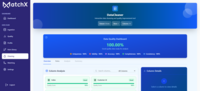 Screenshot of MatchX dashboard