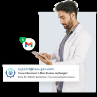 Screenshot of instant review notifications, for fast response.