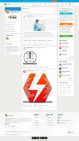 Screenshot of a SocialEngine community feed, displaying recent posts, member activity, and trending hashtags within the platform.