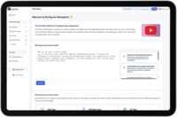 Screenshot of where apps can be built using prompts, templates, drag-and-drop, or code.