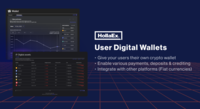 Screenshot of Secure wallets to ensure the safety of the exchange and users' assets