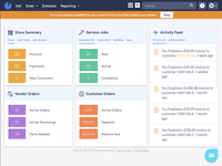 Screenshot of Blackpurl's Homepage