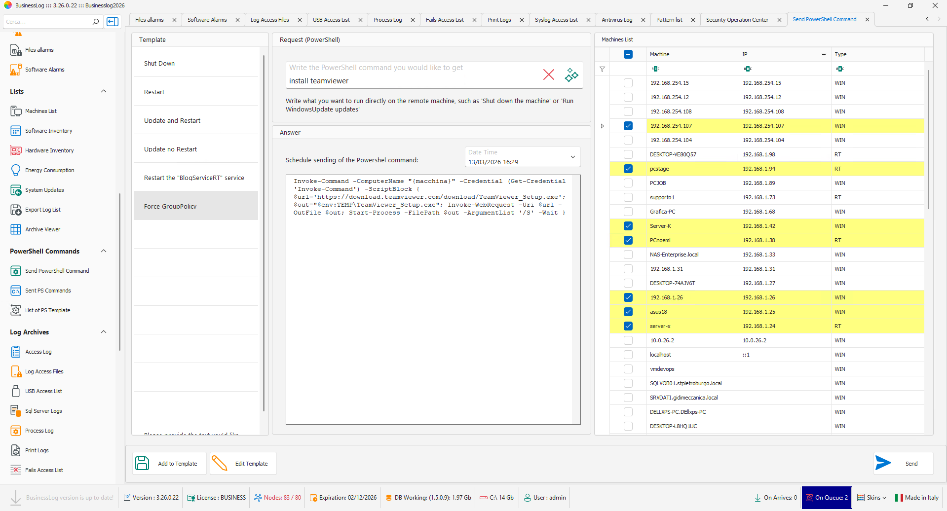 Screenshot of Powershell AI