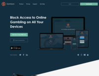 Screenshot of Website landing/homepage