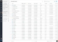 Screenshot of Lansweeper’s Risk insights for vulnerability data tied to assets. This helps to create visibility into assets with known vulnerabilities to assess severity levels and enhance triage and incident response efforts.