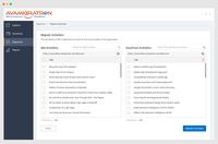 Screenshot of Activities