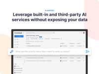 Screenshot of Workhall's AI Support