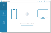 Screenshot of Connect device to the computer