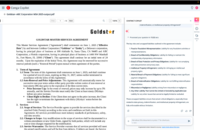 Screenshot of Conversation AI Agent