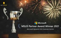 Screenshot of MSUS partner award winner 2021