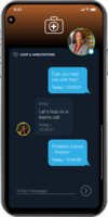 Screenshot of Built-In Chat