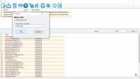 Screenshot of Creating a new email list