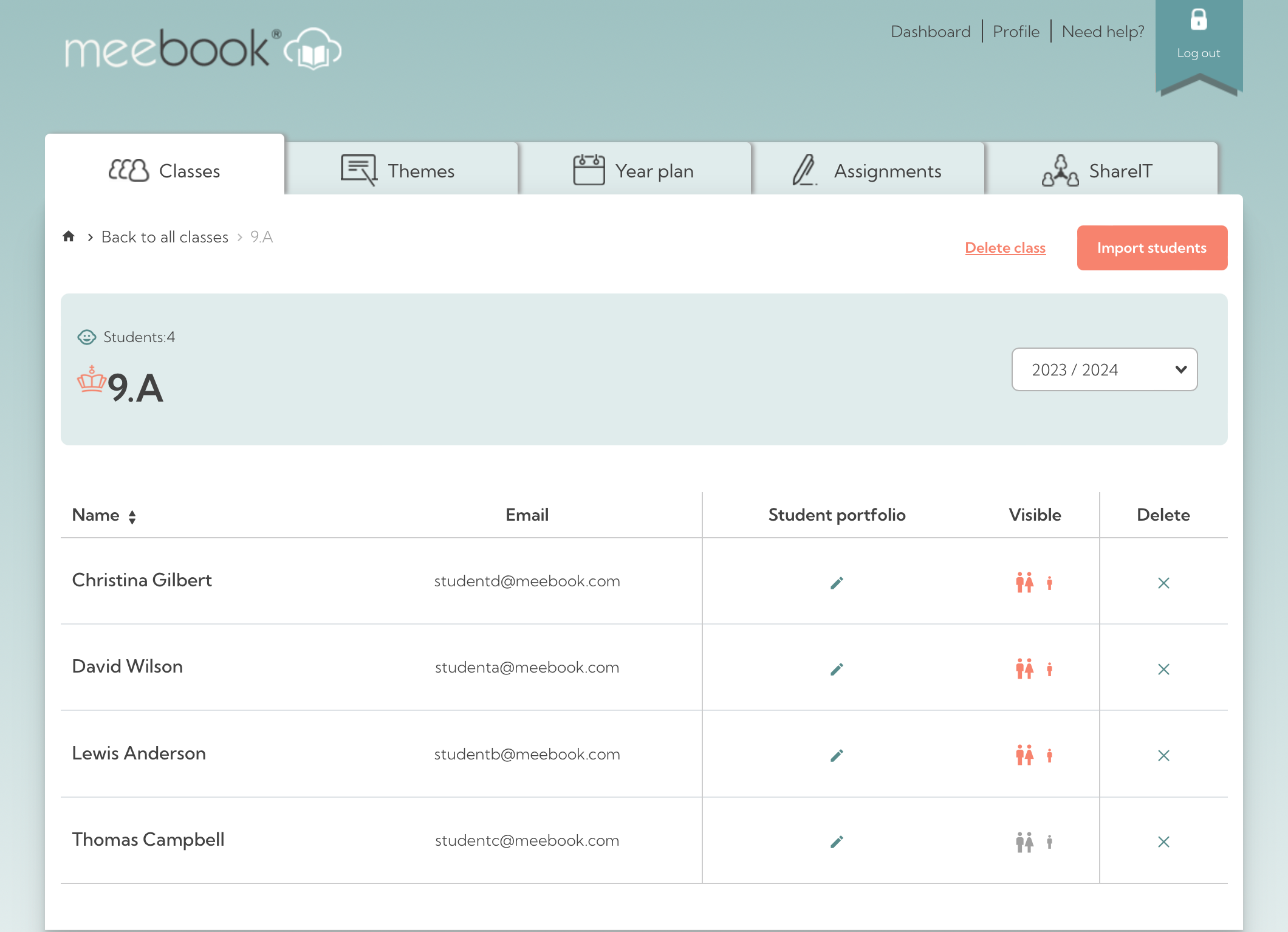 Product screenshot