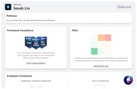 Screenshot of the welcome screen.