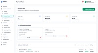 Screenshot of Payment Plans