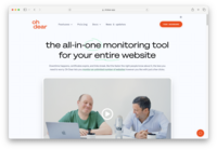 Screenshot of Homepage