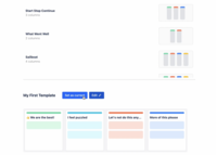 Screenshot of Power Retro Dashboard Setup Screen