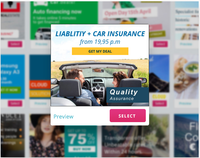 Screenshot of Building Dynamic banners has never been easier - 
Improve your ROI with dynamic display