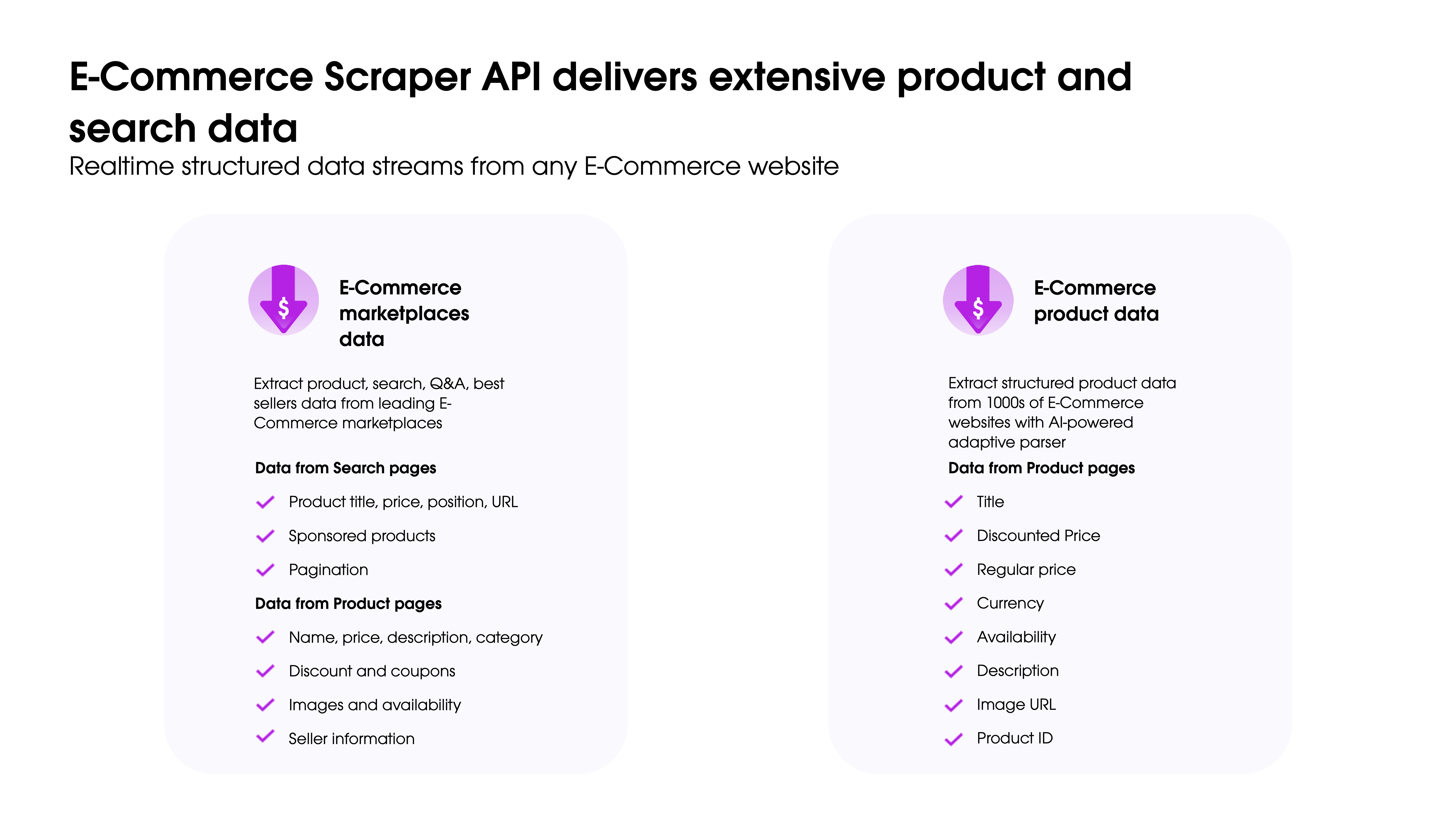 Oxylabs E-Commerce Scraper API