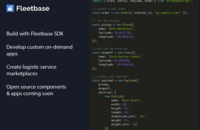 Screenshot of FleetOps SDK